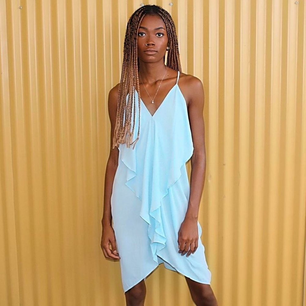 Light blue dress